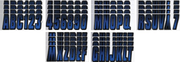 Factory Matched™ Blue/Black 3″ Registration Kit