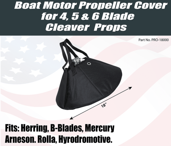 Propeller Cover (Bag) for Herring, #6’s, #8’s, B-Blades, Hering, Mercury, Arneson, Hydromotive & surface piercing cleavers (Copy)