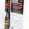 Boat Lettering White 3" registration installation kit